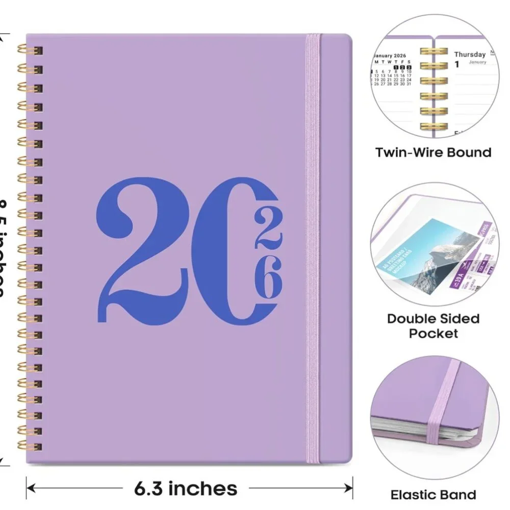 2026 Lavender planner